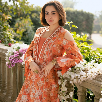 Women's 3 Pcs Unstitched