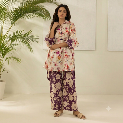 Women's 2 Pcs  Unstitched