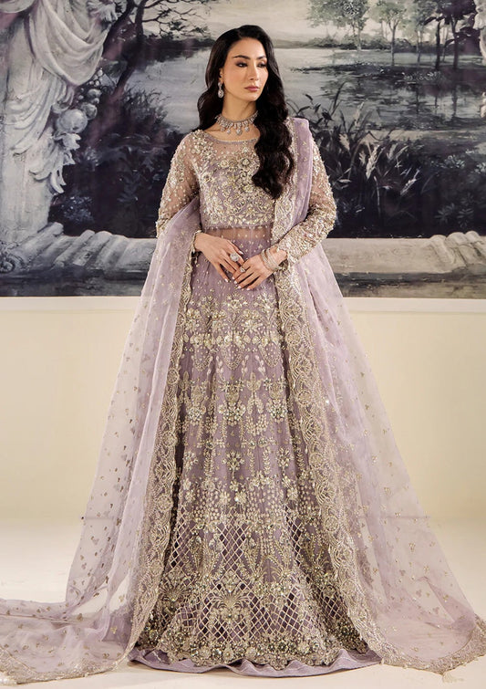Luxury Lavender Bridal Wedding Lehenga Choli