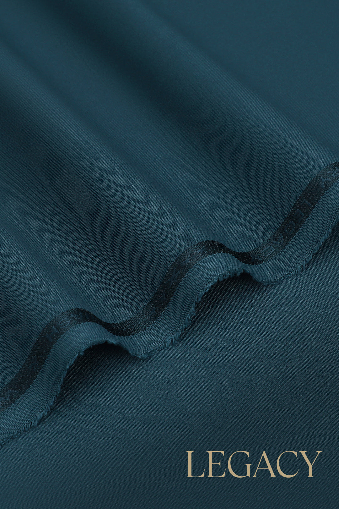 Legacy Premium Unstitched Men's Fabric – Teal Green